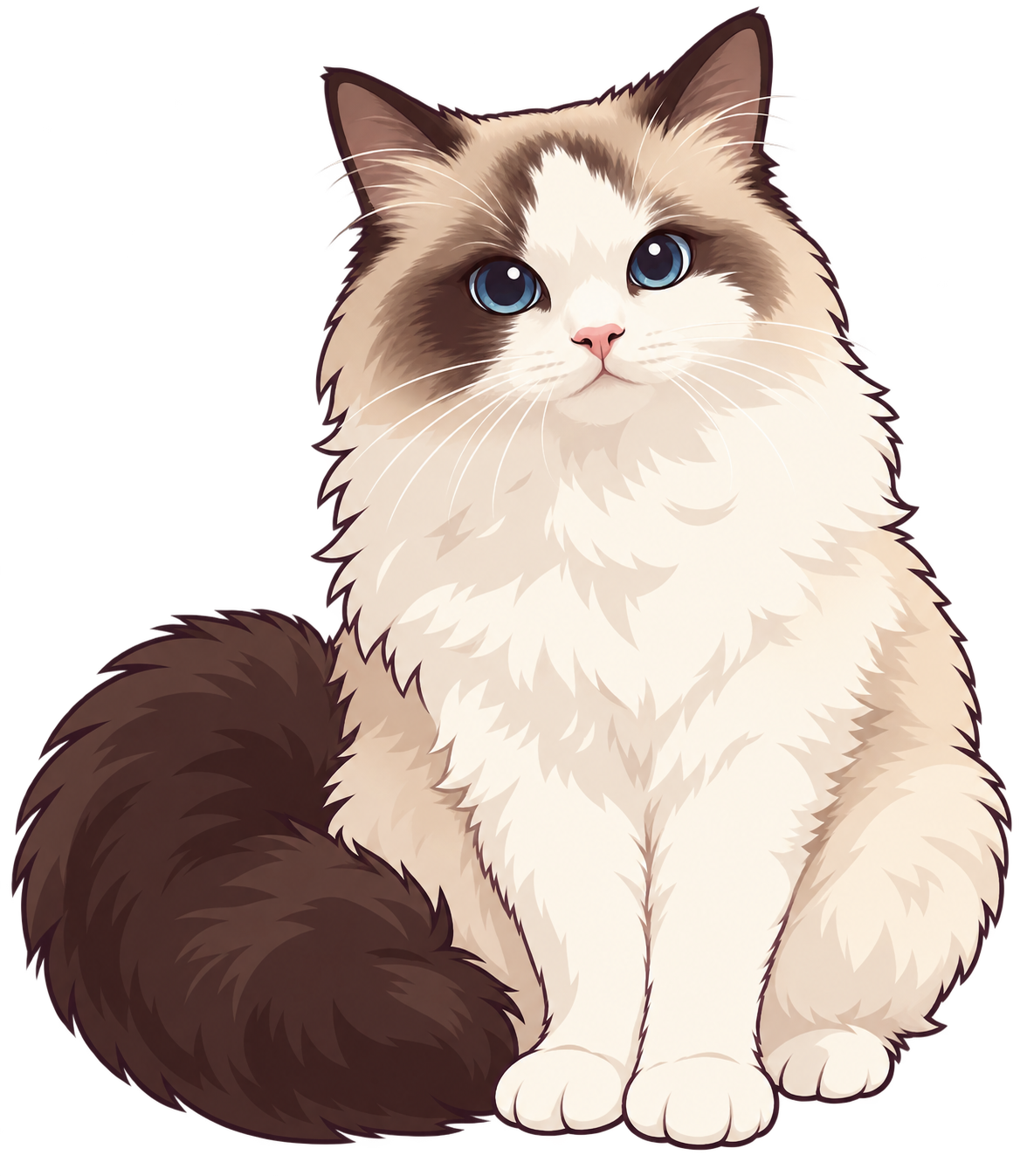 Jani, a ragdoll kislánycica