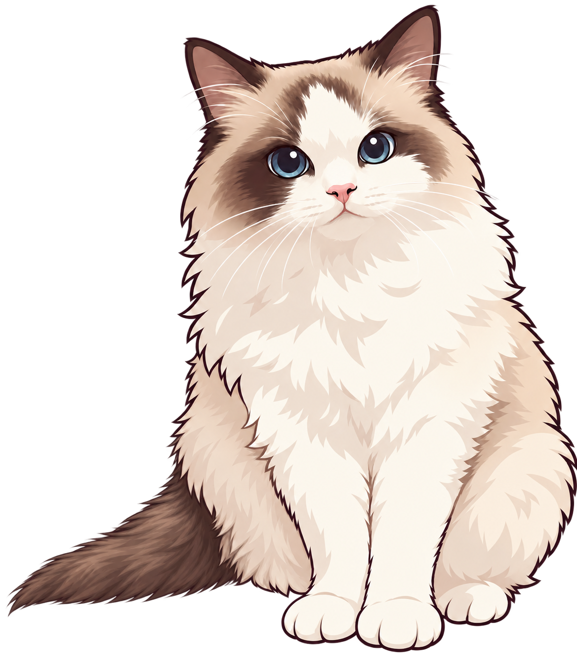 Jani, a ragdoll kislánycica